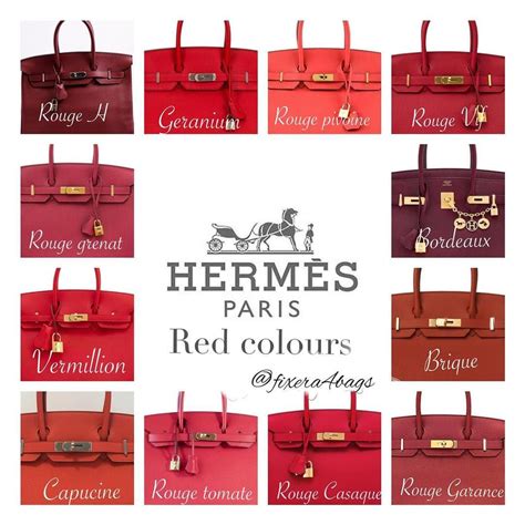 hermes red color.